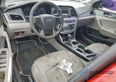 2017 Hyundai Sonata Se z USA, uszkodzony, nr VIN 5NPE24AF3HH534814